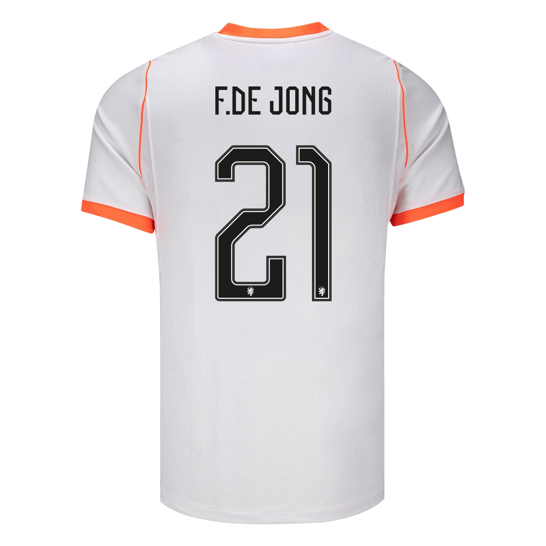 Pánske Futbalový Dres Holandsko Vonkajší MS 2026 - F.DE JONG #21