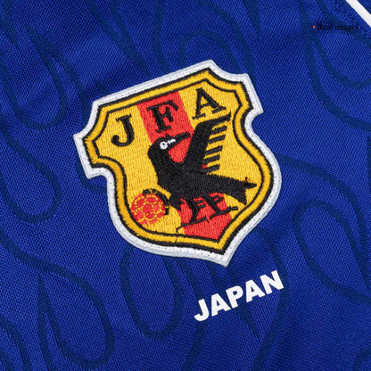 Japonsko pánsky domáci retro futbalový dres s dlhými rukávmi MS 1998