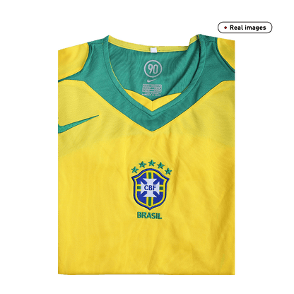 Brazília pánsky domáci retro futbalový dres 2004