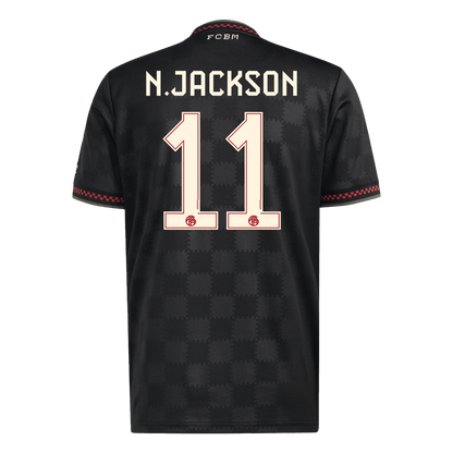 Bayern Mníchov pánsky tretí futbalový dres 2025/26 - N.JACKSON #11