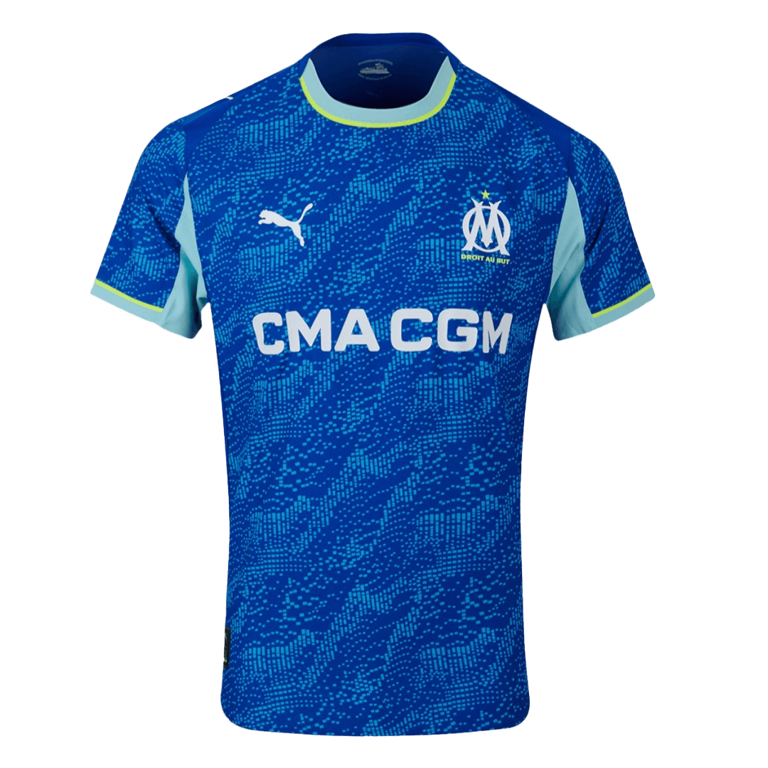 Marseille pánsky tretí futbalový dres 2025/26 [hráčska verzia]