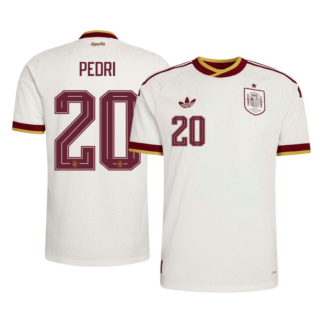 Pánske Futbalový Dres Španielsko Vonkajší MS 2026 Hráčska Verzia - PEDRI #20