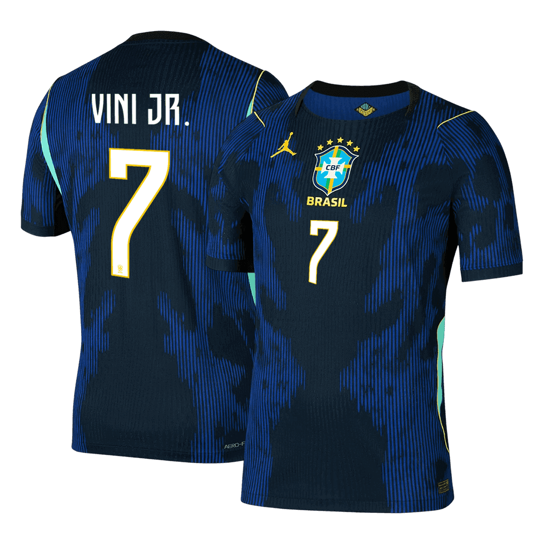 Brazília pánsky vonkajší futbalový dres MS 2026 - VINI JR. #7 [hráčska verzia]