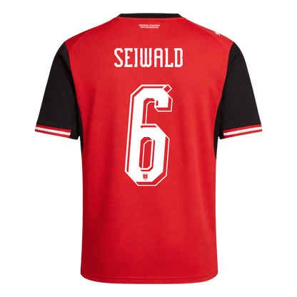 Rakúsko pánsky domáci futbalový dres MS 2026 - SEIWALD #6