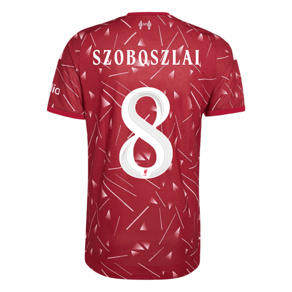 Liverpool pánsky Domáci futbalový dres 2026/27 – SZOBOSZLAI #8 – UCL [hráčska verzia]