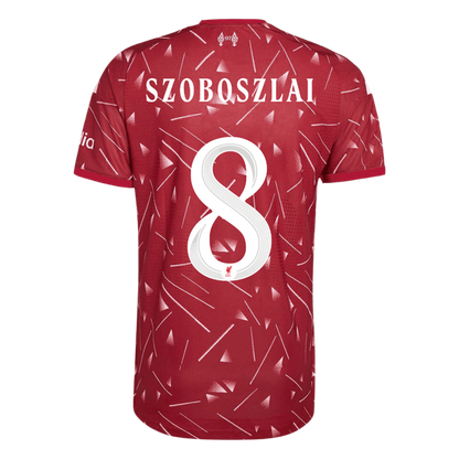 Liverpool pánsky Domáci futbalový dres 2026/27 – SZOBOSZLAI #8 – UCL [hráčska verzia]