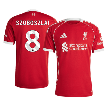 Liverpool pánsky domáci futbalový dres 2025/26 - SZOBOSZLAI #8