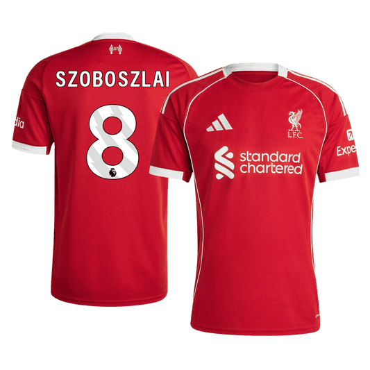 Liverpool pánsky domáci futbalový dres 2025/26 - SZOBOSZLAI #8