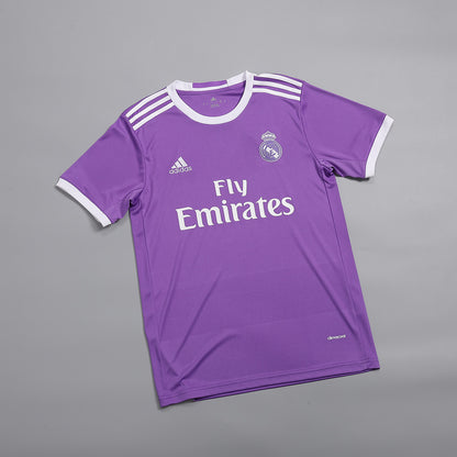 Real Madrid pánsky vonkajší retro futbalový dres 2016/17