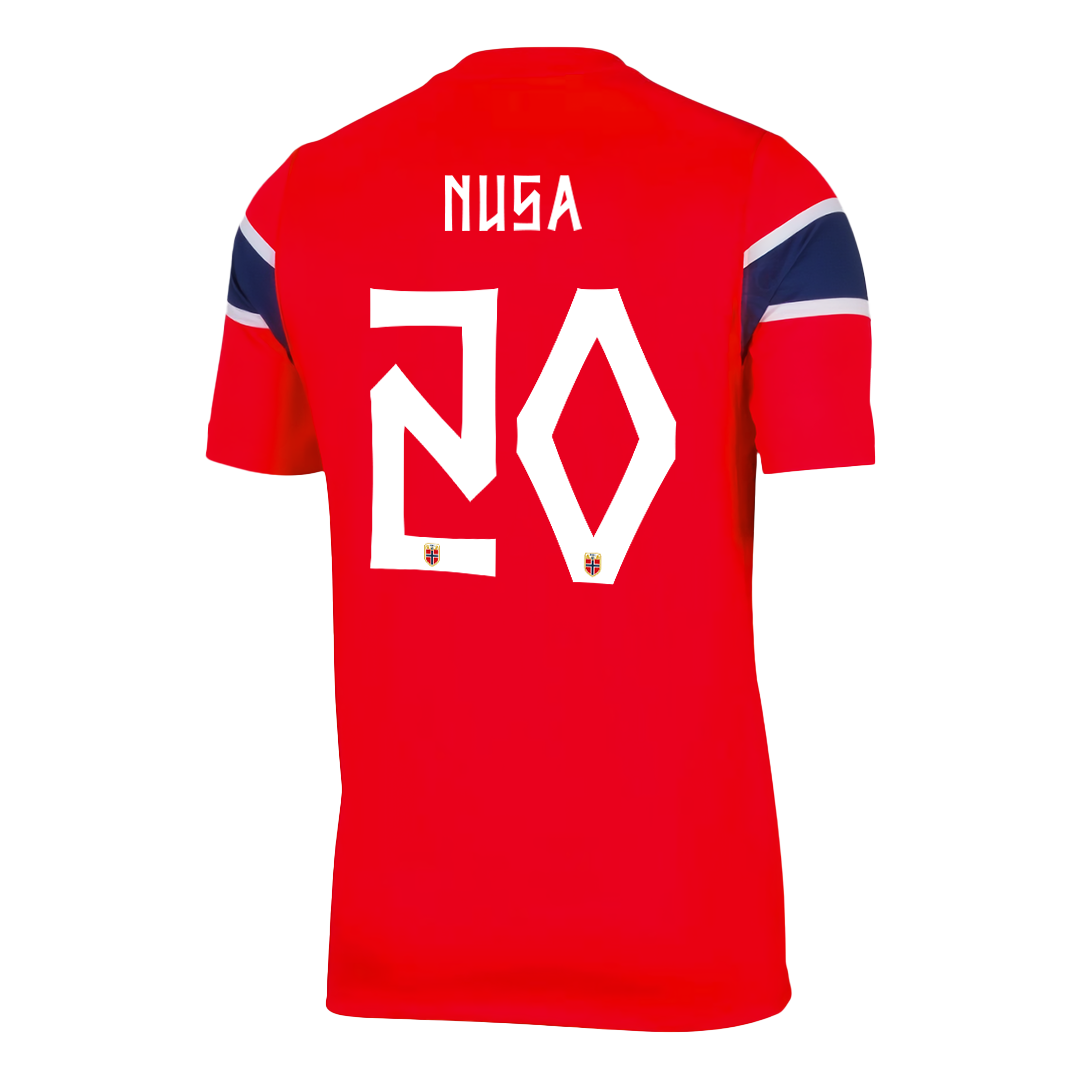 Nórsko pánsky domáci futbalový dres MS 2026 - NUSA #20