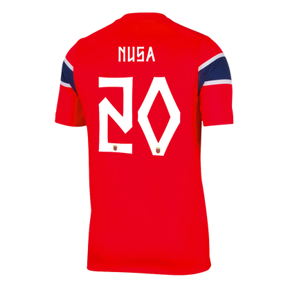 Nórsko pánsky domáci futbalový dres MS 2026 - NUSA #20