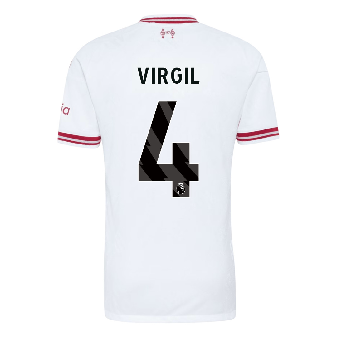 Liverpool pánsky Vonkajší futbalový dres 2026/27 – VIRGIL #4 [hráčska verzia]