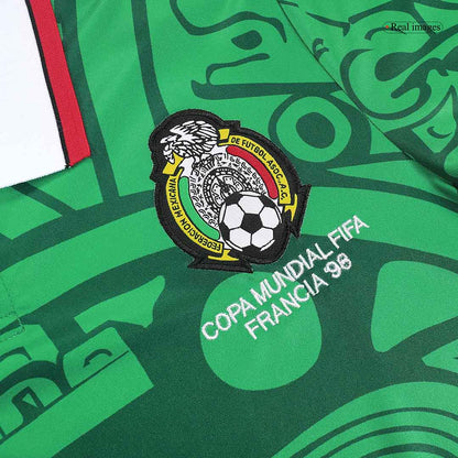 Mexiko pánsky domáci retro futbalový dres 1998