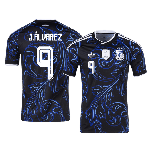 Pánske Futbalový Dres Argentína Vonkajší MS 2026 - J. ÁLVAREZ #9