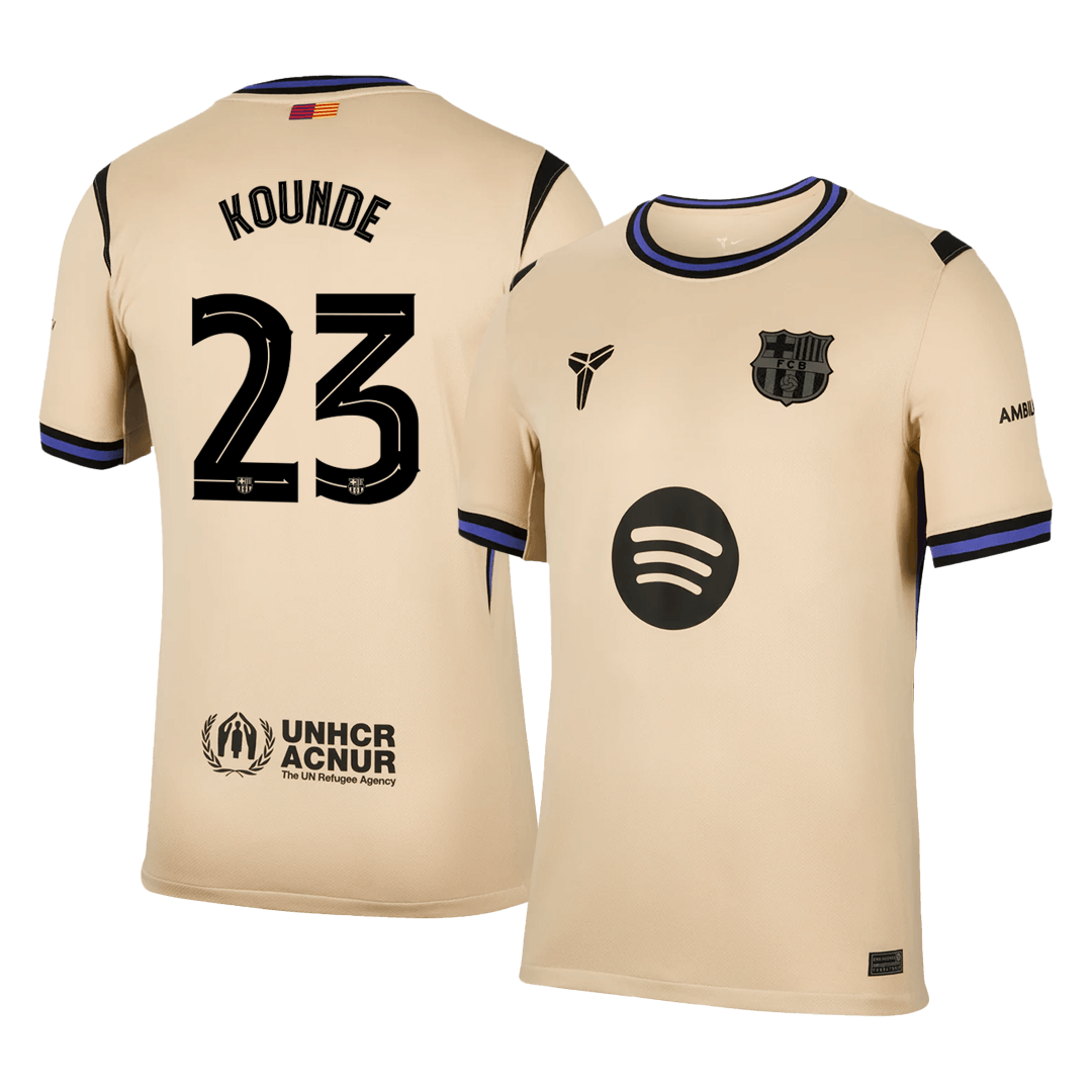 Barcelona pánsky vonkajší futbalový dres 2025/26 UCL - KOUNDE #23