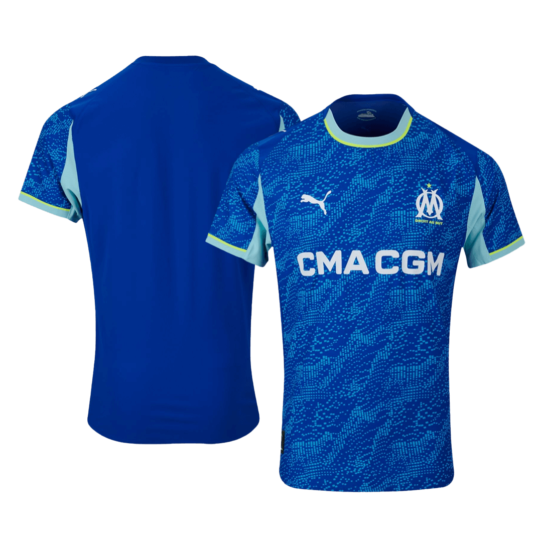 Marseille pánsky tretí futbalový dres 2025/26 [hráčska verzia]