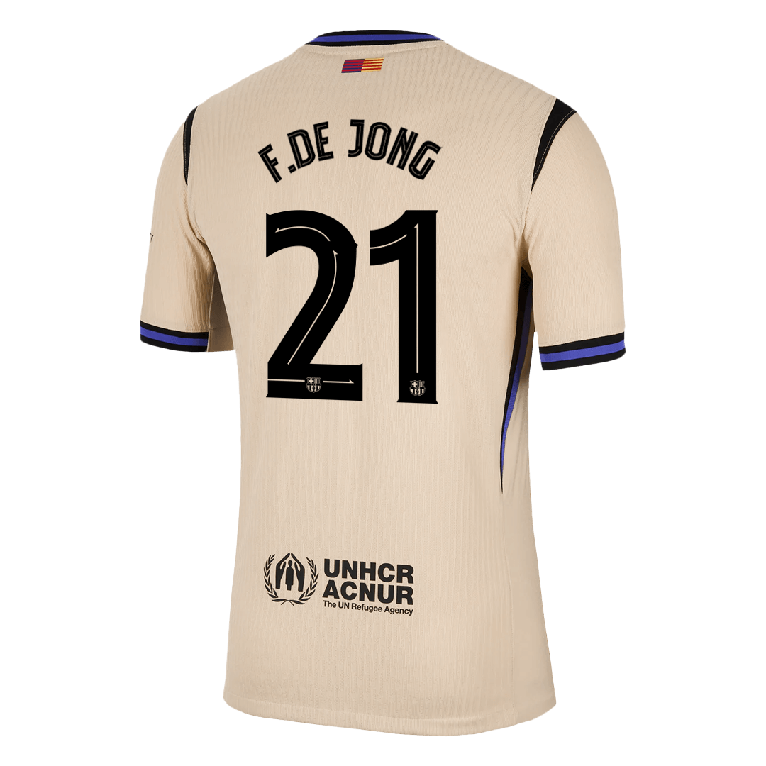 Barcelona pánsky vonkajší futbalový dres 2025/26 UCL - F.DE JONG #21 [hráčska verzia]
