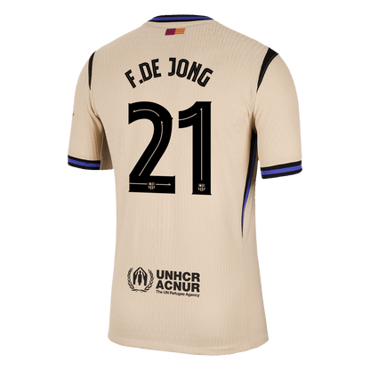 Barcelona pánsky vonkajší futbalový dres 2025/26 UCL - F.DE JONG #21 [hráčska verzia]