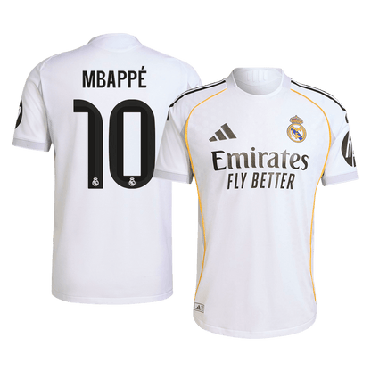 Real Madrid pánsky domáci futbalový dres 2025/26 - MBAPPÉ #10 (Prémiová kvalita)