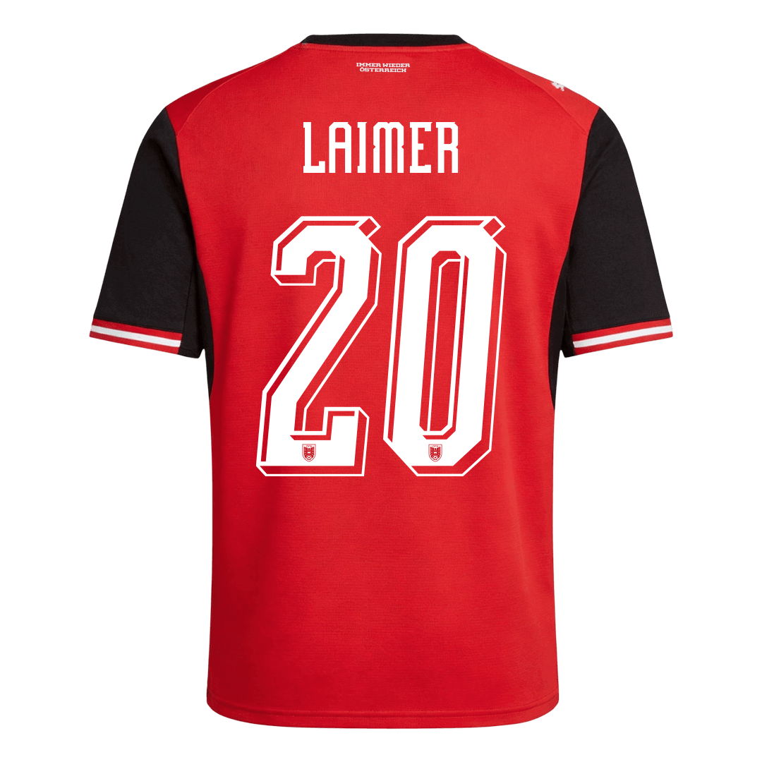 Rakúsko pánsky domáci futbalový dres MS 2026 - LAIMER #20