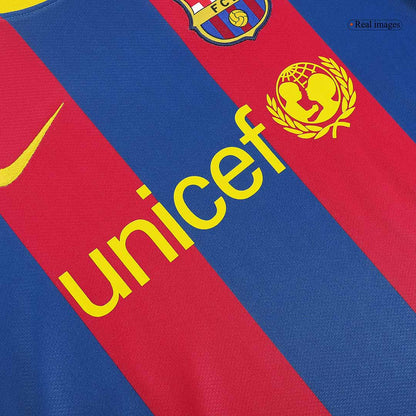 Barcelona pánsky domáci retro futbalový dres 2010/11 - DAVID VILLA #7