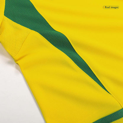Brazília pánsky domáci retro futbalový dres 2002/03 - RONALDO #9