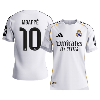Real Madrid pánsky domáci futbalový dres 2025/26 - MBAPPÉ #10 [hráčska verzia] (Prémiová kvalita)