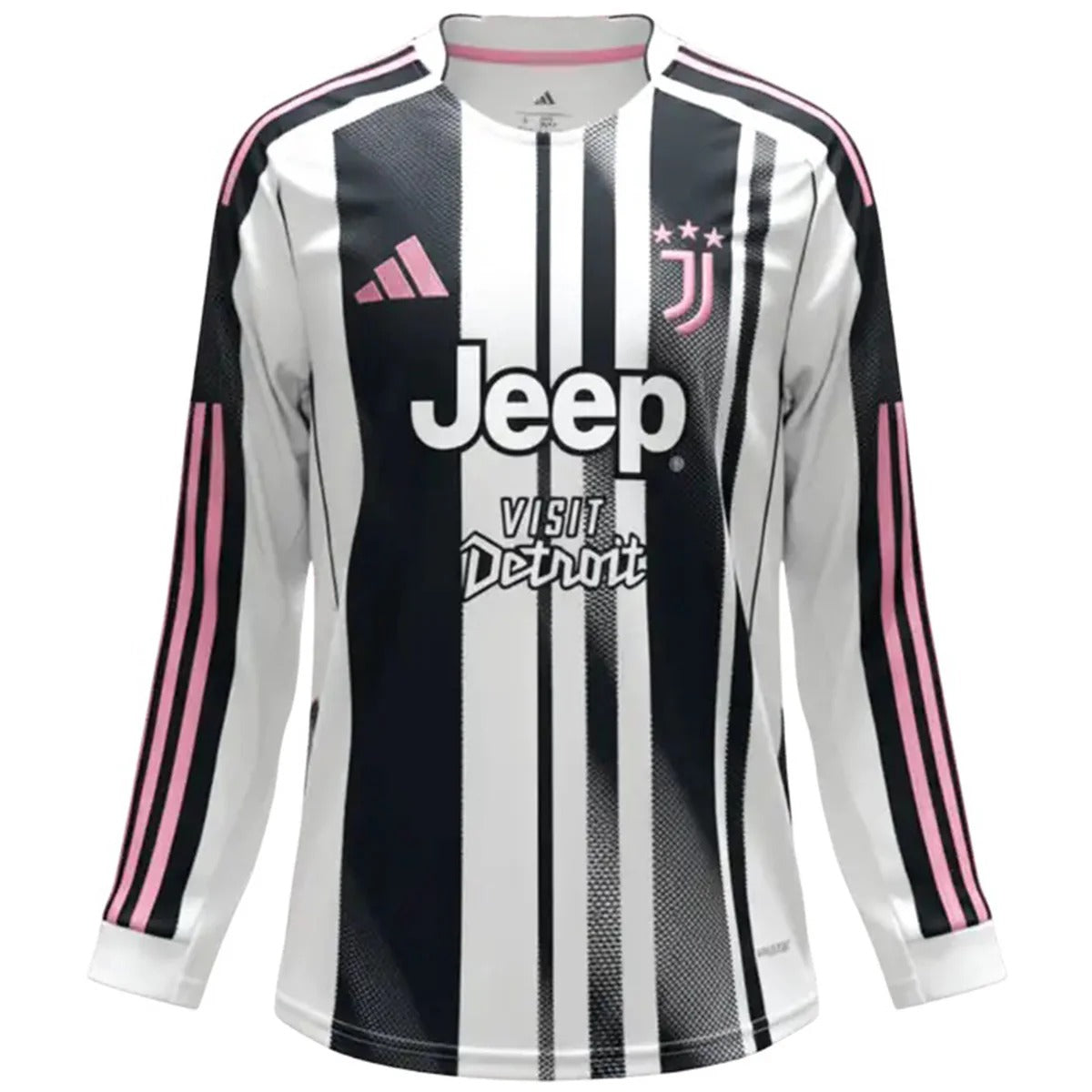 Juventus pánsky domáci futbalový dres s dlhými rukávmi 2025/26